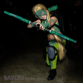 Woman costume green arrow green - brigette barrager free wallpaper for tablet