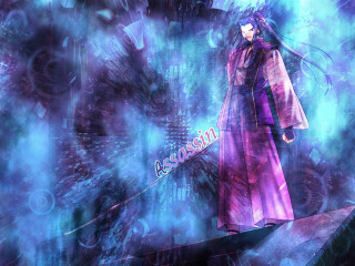 Woman purple dress sword ledge - a ledge free wallpaper for desktop