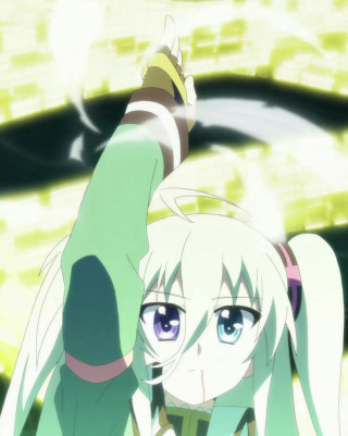 Girl white hair blue eyes - long white hair free wallpaper for mobile