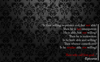 Black white photo quote image 5 - evil free wallpaper