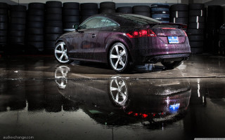 Car parked garage tires reflection - tire free wallpaper for desktop