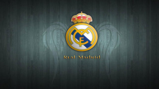 Real madrid logo green background - real free wallpaper