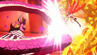 Cartoon character boat dragon flying - animated free wallpaper