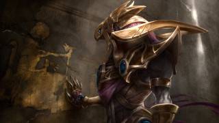 Knight sword armor demon golden - a painting of a knight free wallpaper