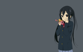 Surprised girl donut minimalist kyoto - a girl holding free wallpaper for desktop