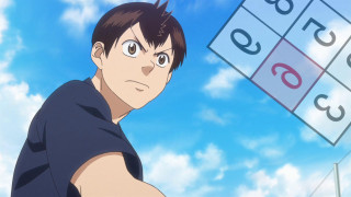 Man standing sign numbers sky - number free wallpaper