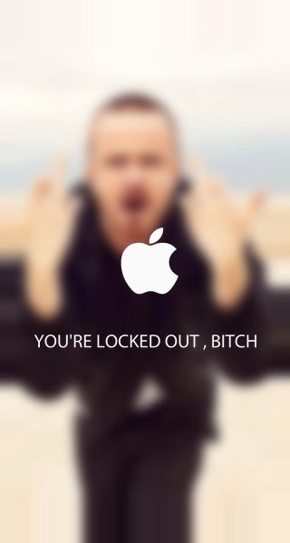 Man holding hands up apple - youre free wallpaper