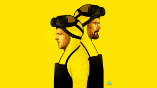 Men goggles yellow background blue - a couple of men free wallpaper for desktop