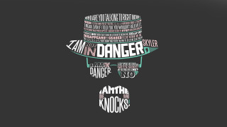 Hat words name tag danger - the side of free wallpaper