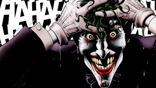Joker green hair creepy face - brian bolland free wallpaper