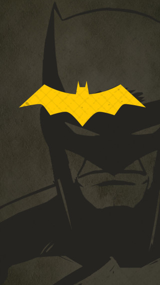 Batman poster yellow bat black - dustin nguyen free wallpaper for mobile