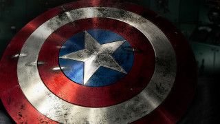 Captain america shield star center - a captain america shield free wallpaper