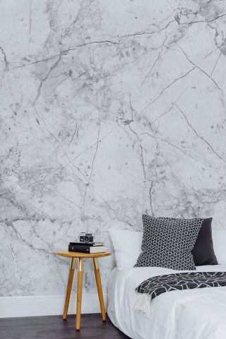 Marble wall bedroom table bed - free architecture wallpaper for mobile