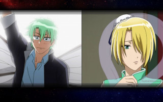 Anime characters blonde hair green - green hair free wallpaper