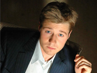 Man suit tie photorealistic painting - eric peterson free wallpaper