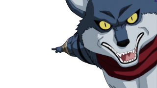 Wolf yellow eyes scarf neck - a wolf free wallpaper