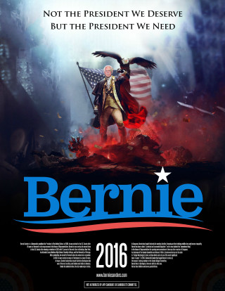 Bernie sanders presidential campaign poster - bald free wallpaper for mobile