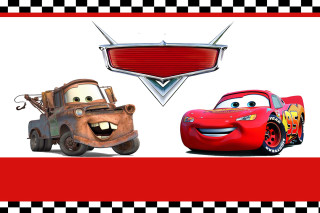 Cars checkered background red frame - a red frame free wallpaper