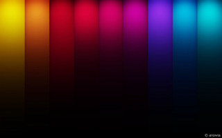 Rainbow colored black white red - triadic free wallpaper