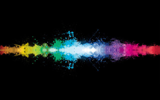 Colorful explosion black background white 2 - dan frazier free wallpaper for desktop