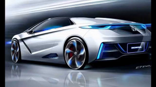 Futuristic car blue lights artistic - free technology wallpaper for desktop