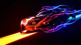 Car lights dark bright top - cgstudio free wallpaper