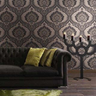 Couch black yellow pillow candelabra - candle free wallpaper for tablet
