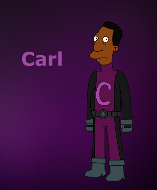 Cartoon character carl purple black - free anime wallpaper for mobile