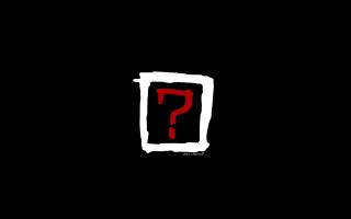 Red question mark black background - m free wallpaper