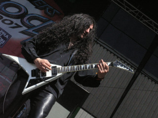 Man long hair guitar stage 9 - long hair playing free wallpaper