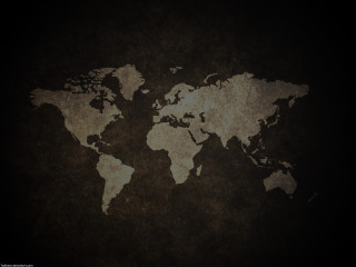 World map dark background faded - a map of the world free wallpaper
