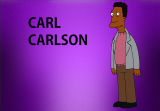 Carl carlson cartoon character purple - a black outline free wallpaper for desktop