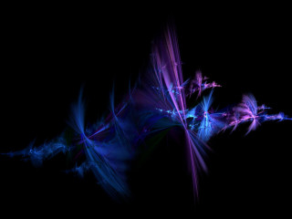 Black background blue purple swirl 2 - a purple swirl free wallpaper