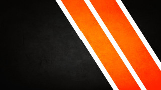 Black orange striped wall white - suprematism free wallpaper for desktop