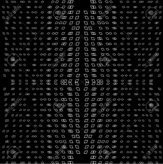 Black white abstract background squares - the center of the image free wallpaper for tablet