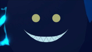 Cartoon character big eyes smile 5 - big eye and a smile free wallpaper