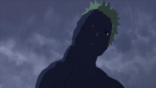 Green hair mohawk dark sky - menacing free wallpaper