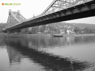 Bridge river boat houses cloudy - a bridge over a river free wallpaper