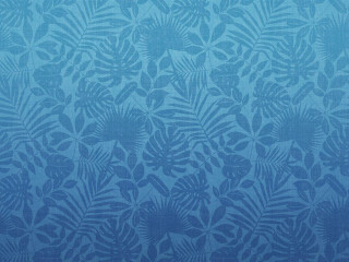 Blue background leaves pattern image - a pattern of leaves free wallpaper