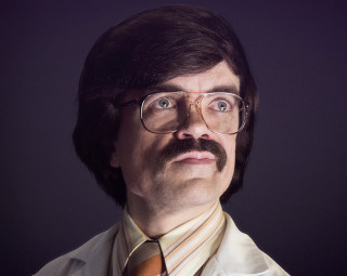 Man mustache glasses tie shirt - a tie and a shirt free wallpaper for desktop