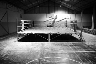 Basketball court hoop net middle - bruce nauman free wallpaper