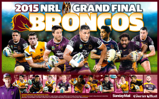 Rugby team broncos man holding - a ball free wallpaper for desktop
