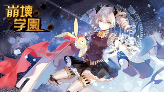 Silver hair uniform sword clock - a clock in the background free wallpaper