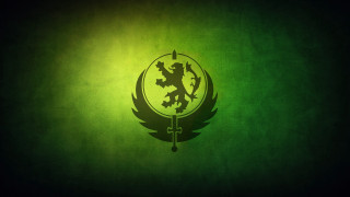 Green wall lion emblem green - a green wall free wallpaper for desktop