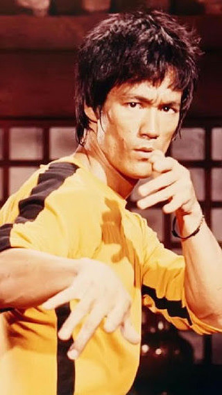 Man yellow shirt serious hand - his hand out free wallpaper