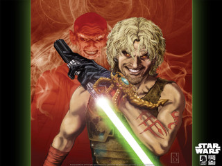 Star wars character light saber - a star wars character holding free wallpaper