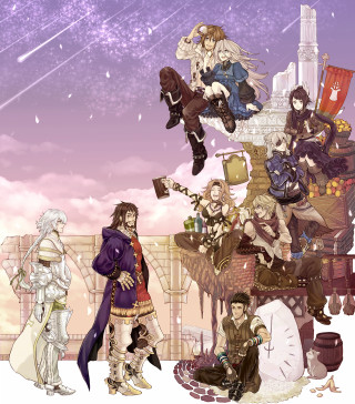 Anime characters furniture snow purple - the snow free wallpaper for tablet