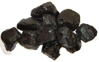 Black rocks white background pile - an illustration free wallpaper for desktop