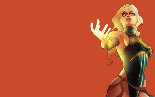 Woman black yellow hand red - the air free wallpaper