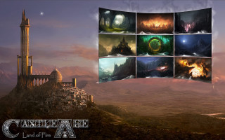 Castle hill tower background series - a tower in the background free wallpaper